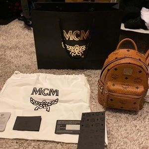 MCM mini backpack